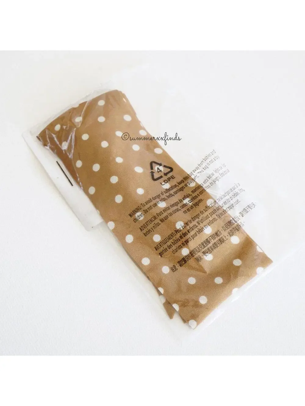 Madewell Silk Skinny Bandana Egyptian Gold Multi - Picture 3 of 5